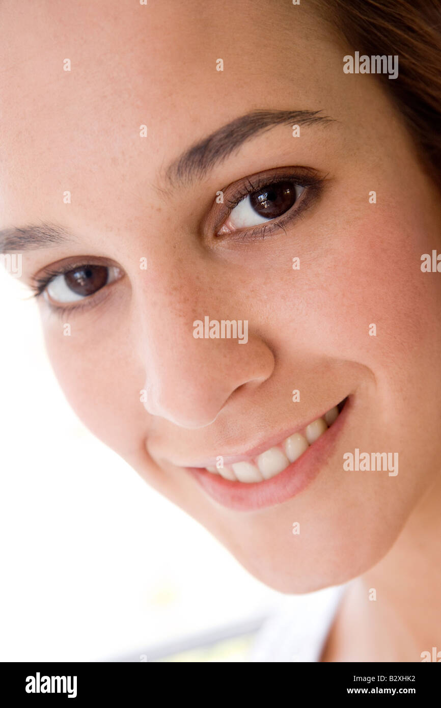 Head shot smiling hi-res stock photography and images - Alamy