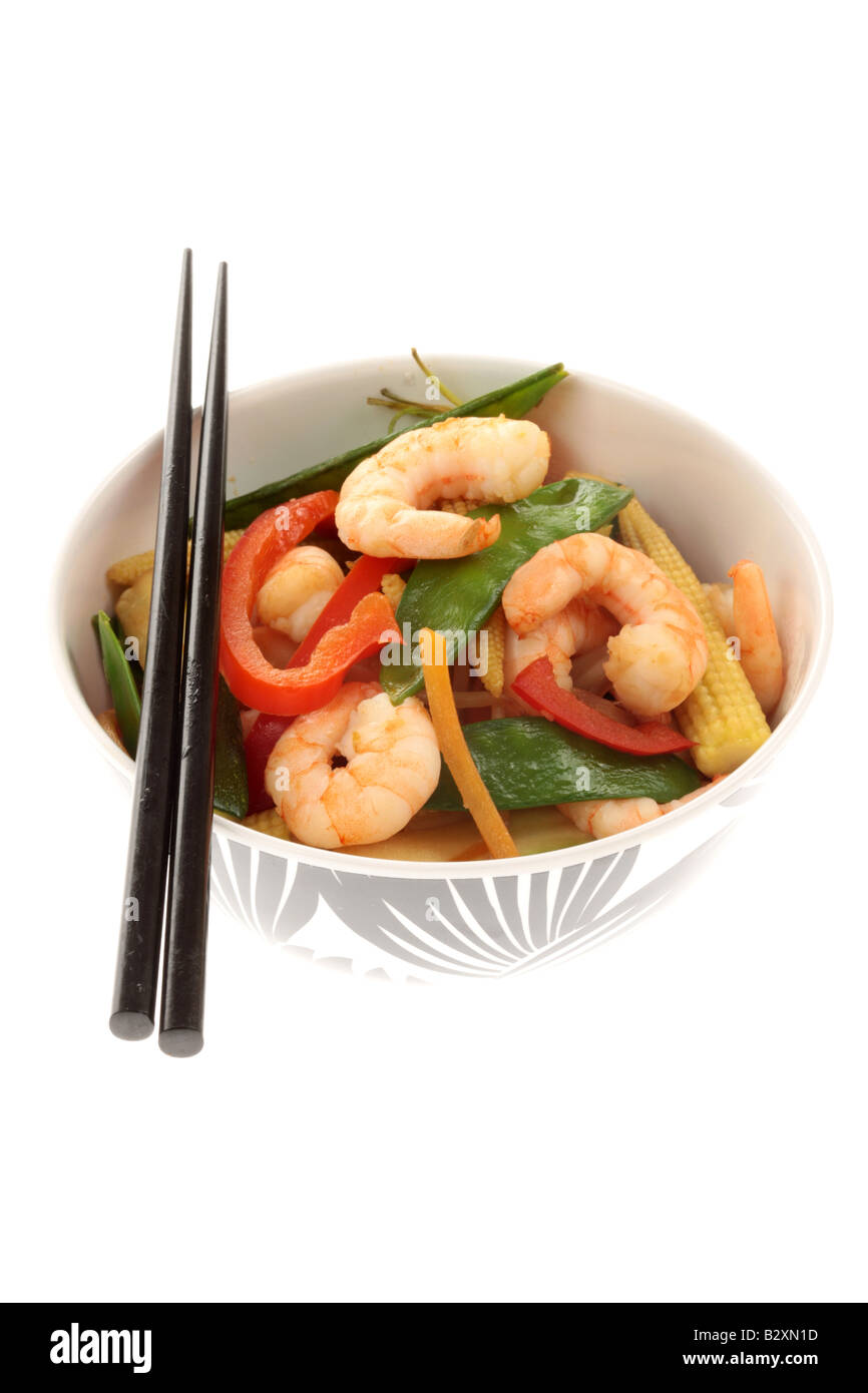 Prawn Stir Fry Stock Photo - Alamy