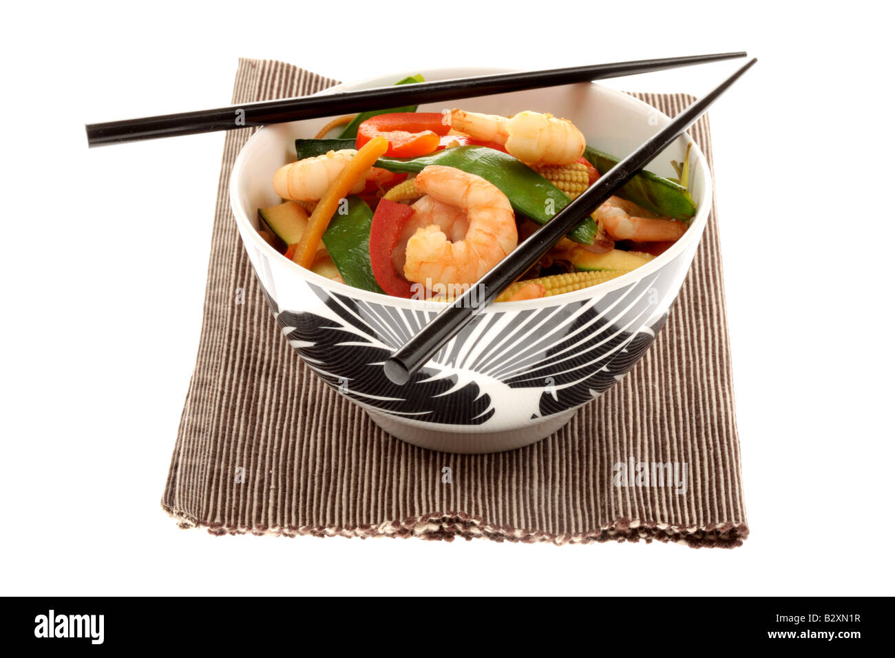Prawn Stir Fry Stock Photo - Alamy