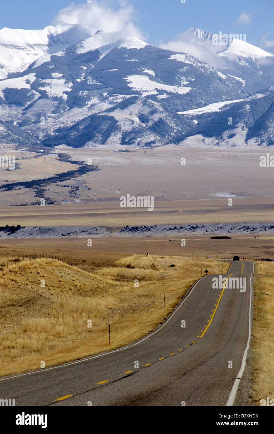 mount ellis, montana, usa Stock Photo Alamy