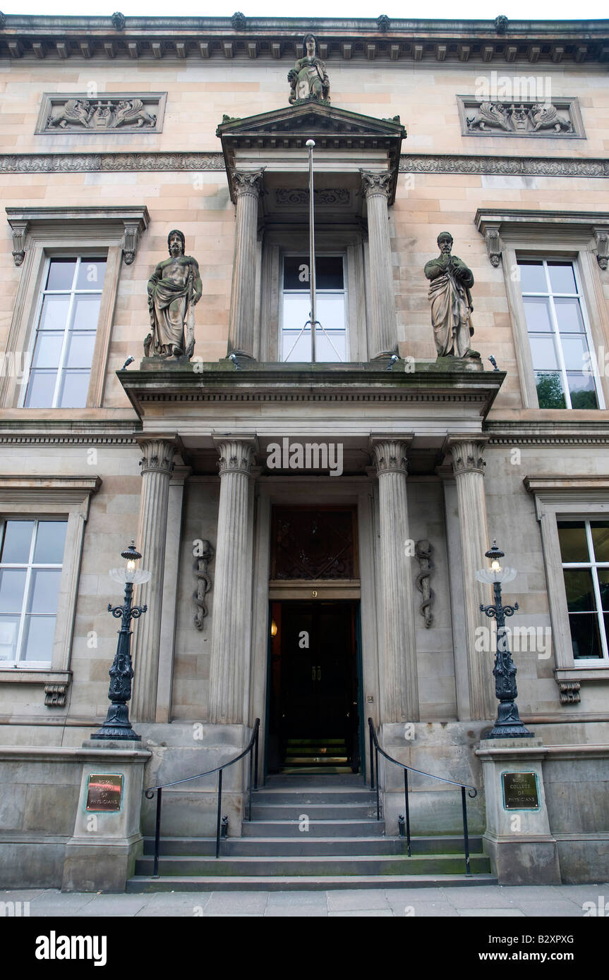 Royal College of Physicians, Queen Street, Edinburgh, Scotland Stock