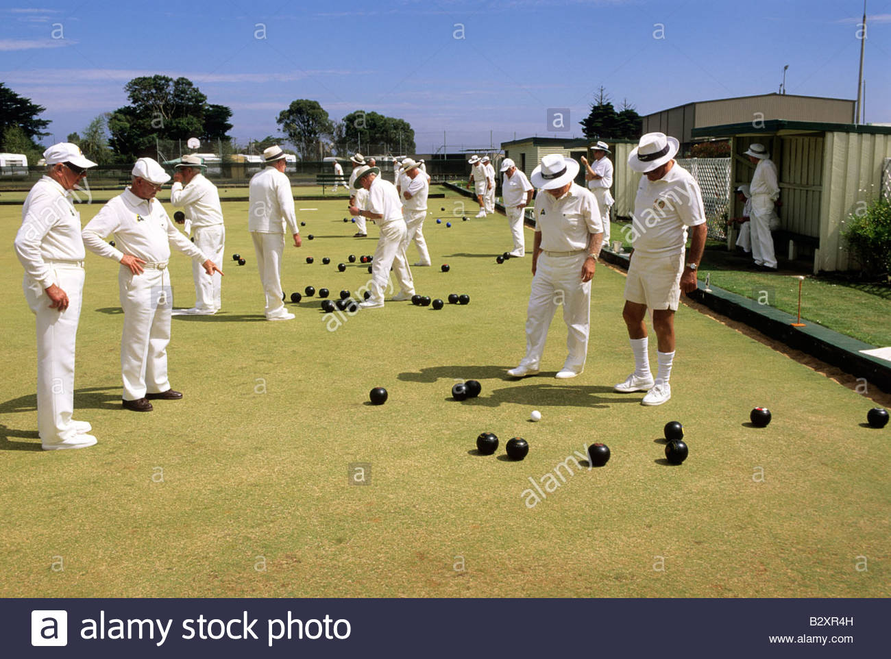 Lawn Bowls Australia Stock Photos & Lawn Bowls Australia Stock Images