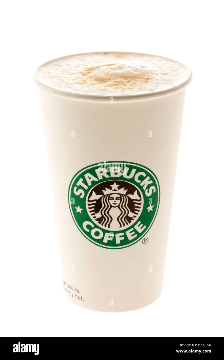 Starbucks Skinny Latte Coffee Stock Photo - Alamy