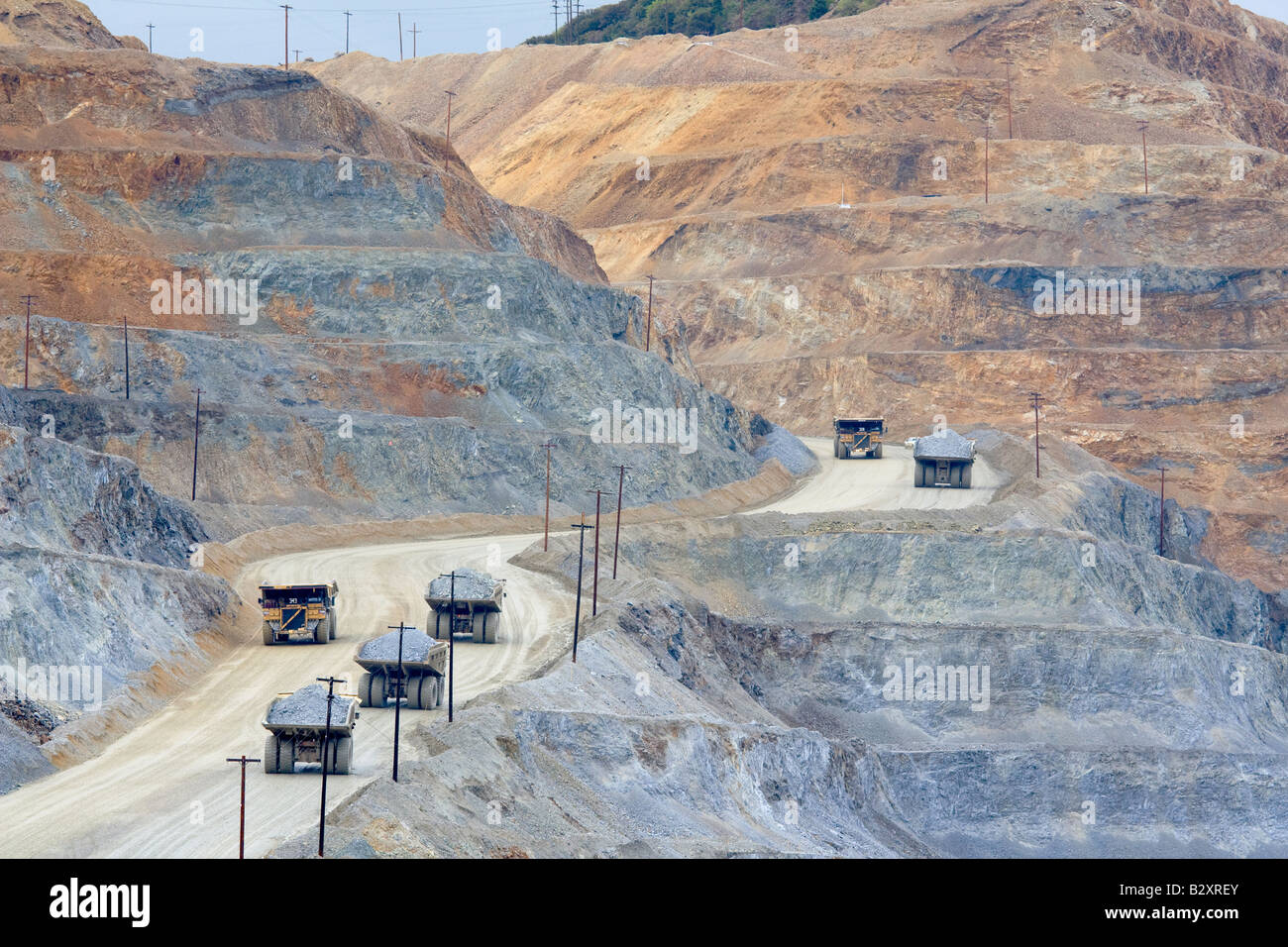 Kennecott Copper Mine 4 Salt Lake City Utah Stock Photo Alamy