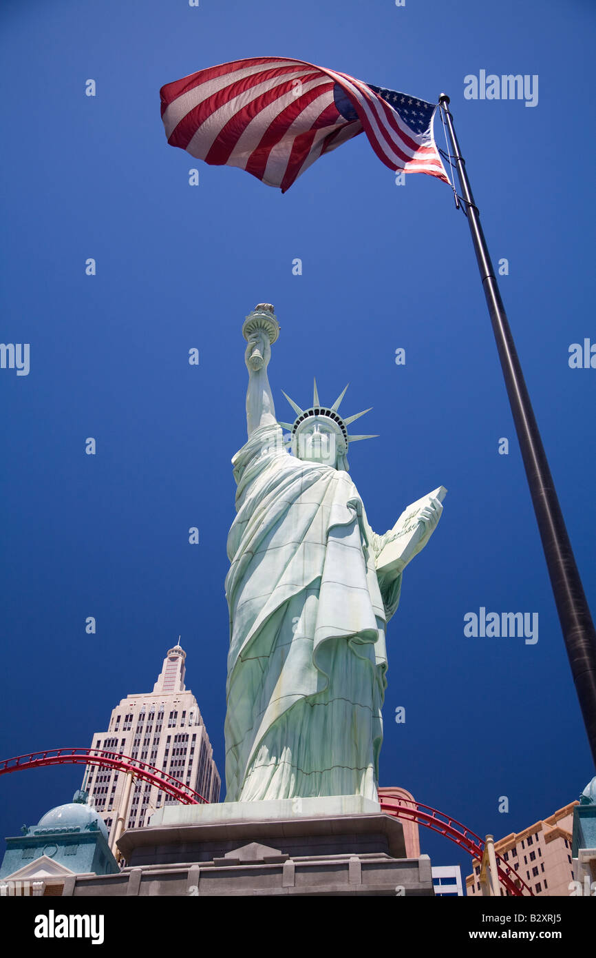 Las Vegas- Statue of Liberty 1, New York, New York Stock Photo