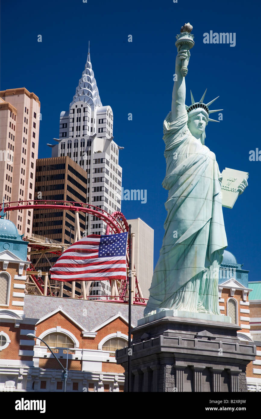 Las Vegas- Statue of Liberty 4, New York, New York Stock Photo
