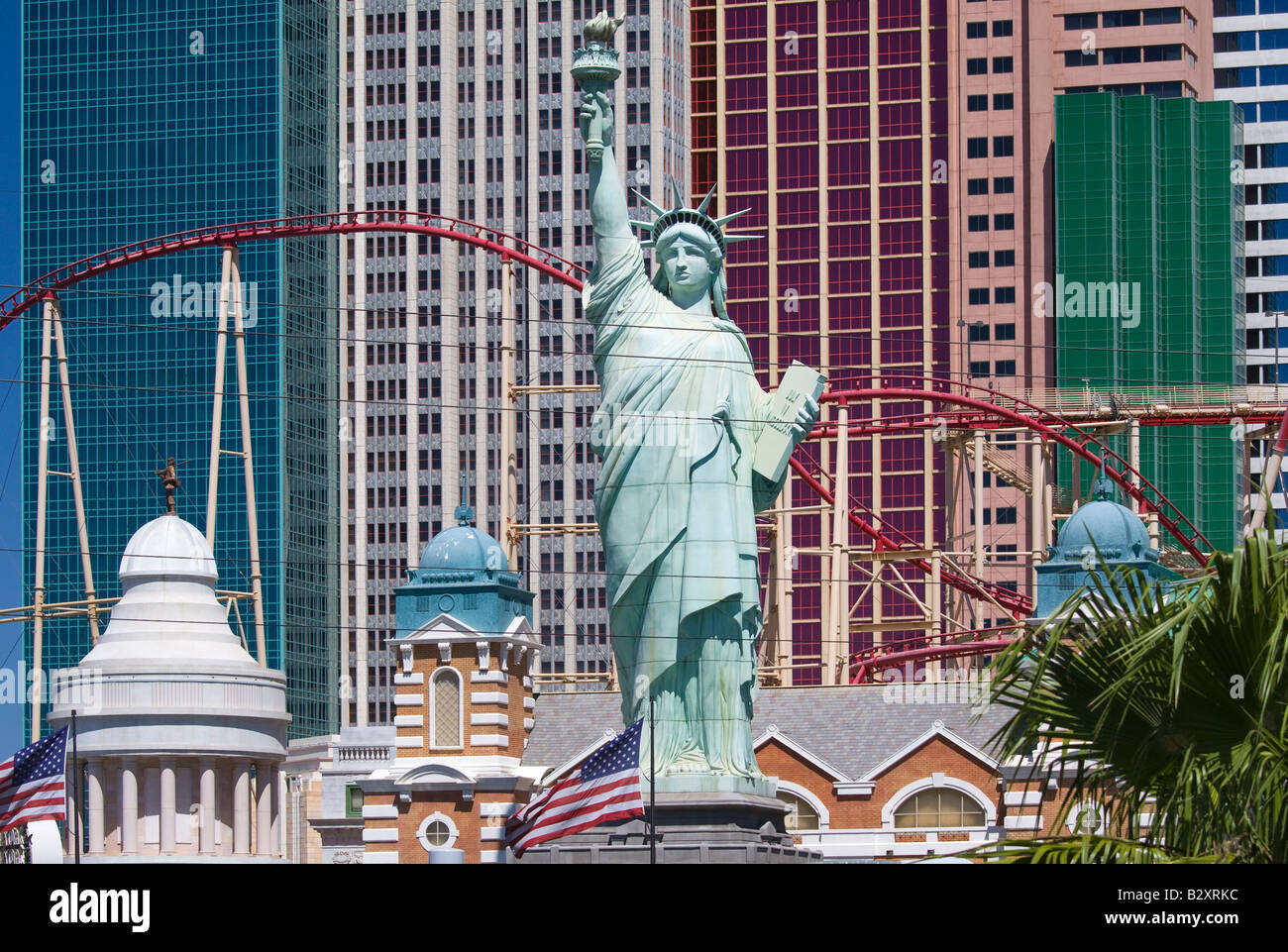 Las Vegas- Statue of Liberty 7, New York, New York Stock Photo