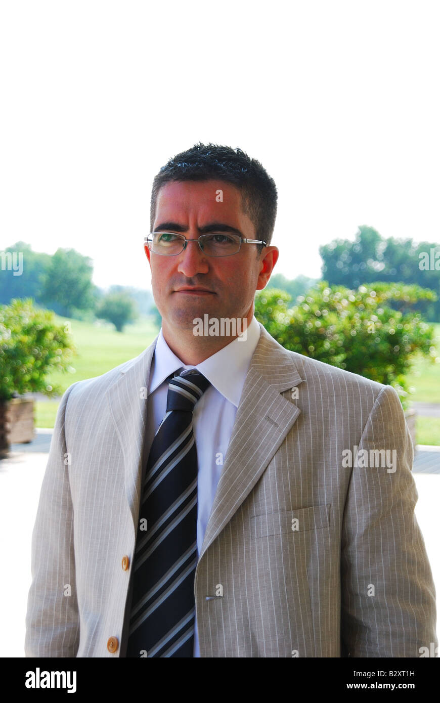 Portrait of a businessman Stock Photo - Alamy