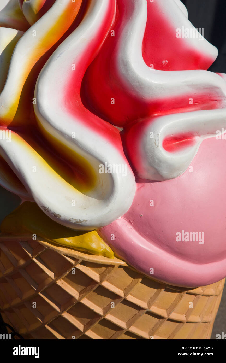 Large plastic ice cream cone hires stock photography and images Alamy