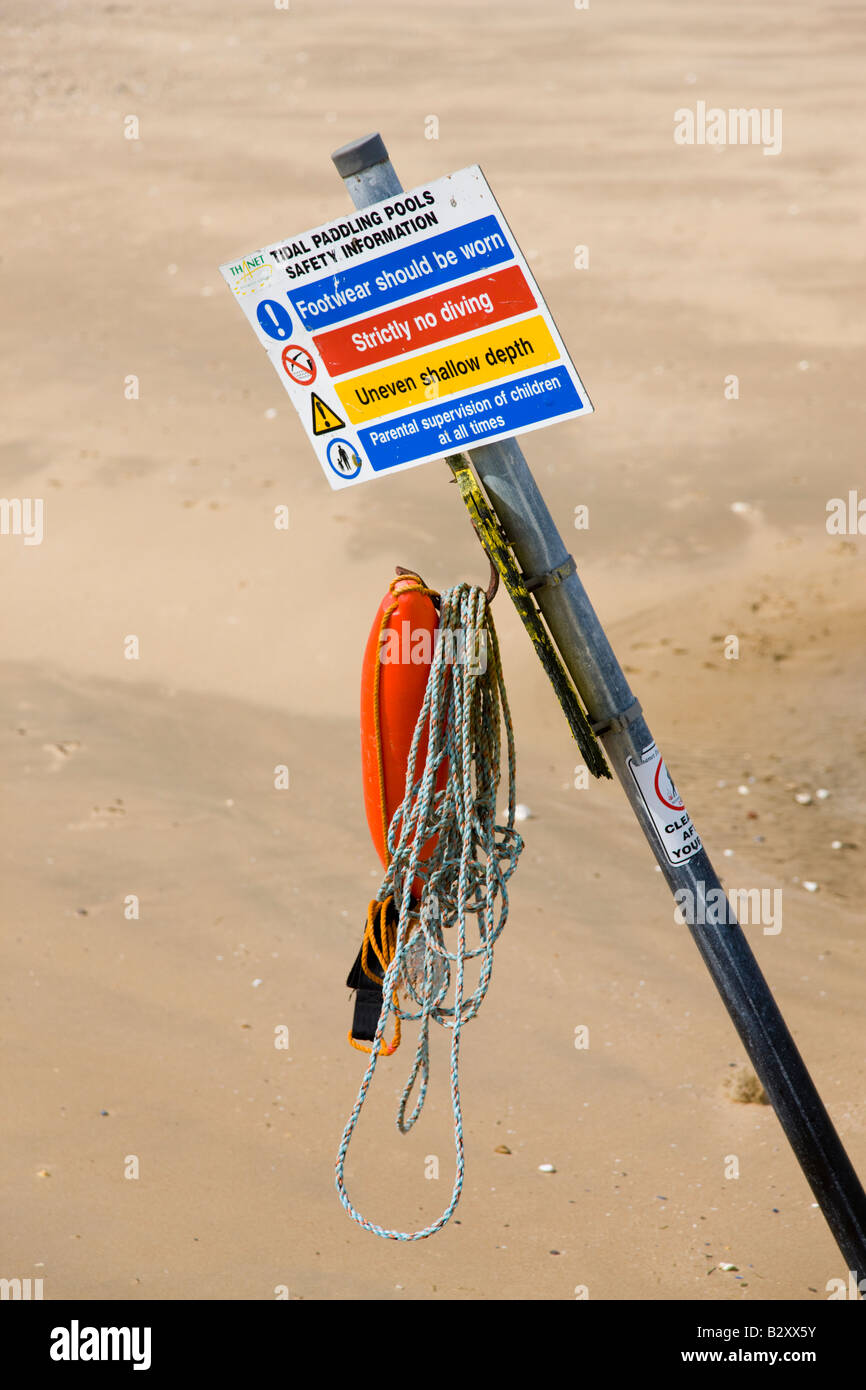 Lifeguard safety and beach rescue equipment Stock Photo Alamy