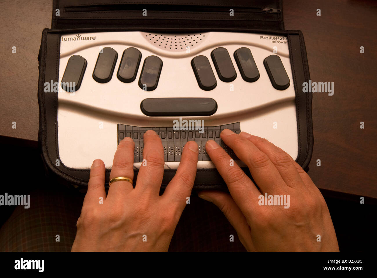 Braille keyboard hi-res stock photography and images - Alamy