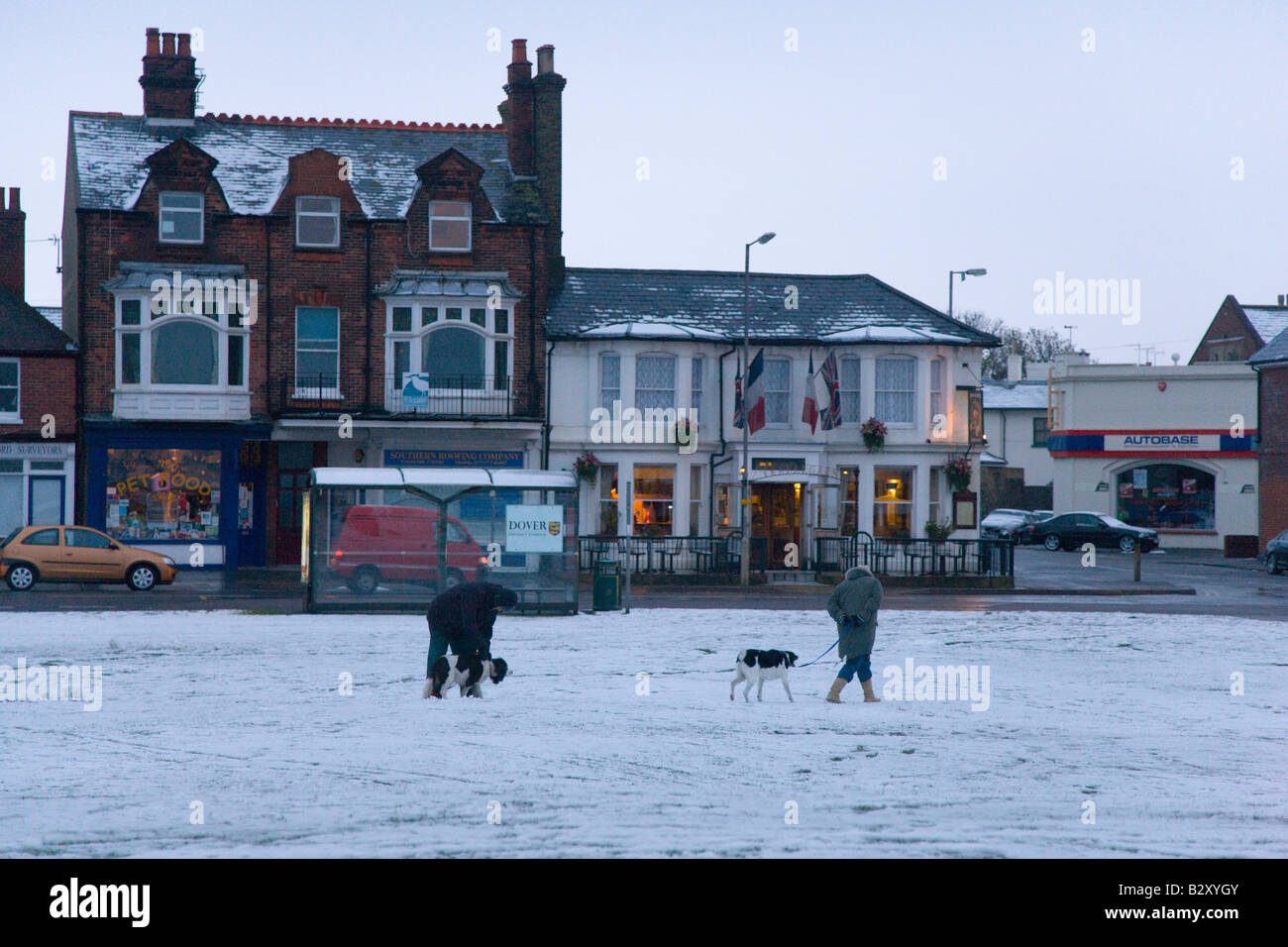 Deal kent snow hi-res stock photography and images - Alamy