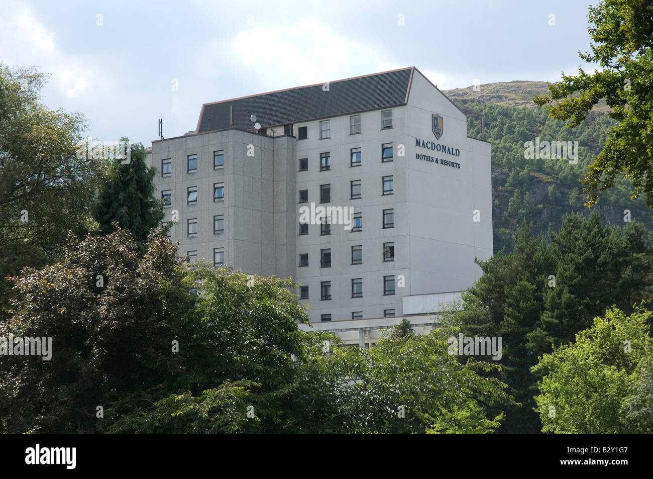 MacDonald Hotel, Aviemore, Highland Scotland Stock Photo