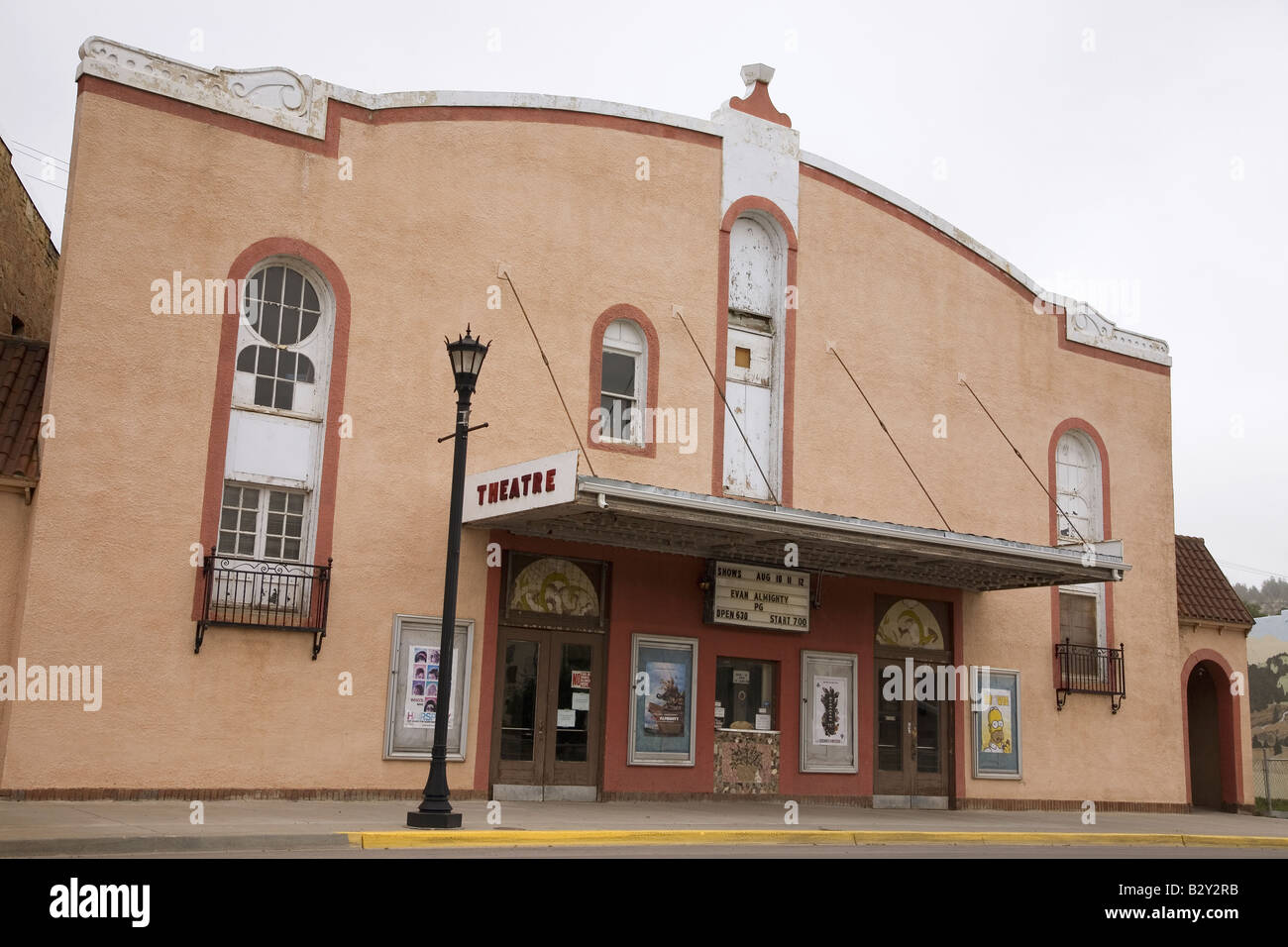 Western theater in Hot Springs, South Dakota Stock Photo Alamy