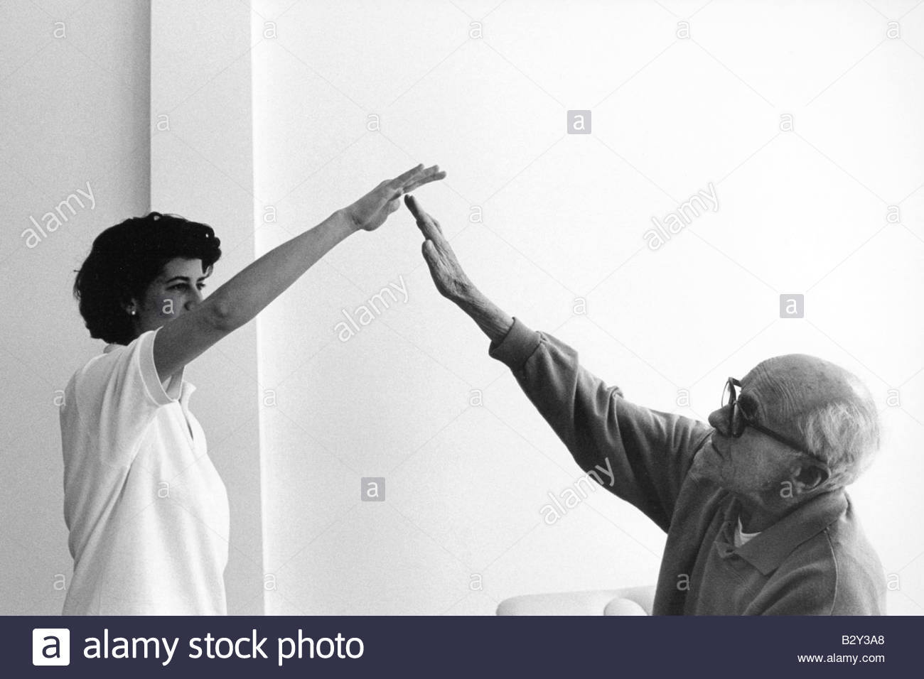 Physiotherapy Black and White Stock Photos & Images - Alamy