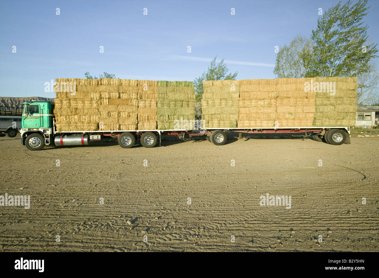 Rango Loading Hay what's the sketchiest load you've hauled this year : r/farming