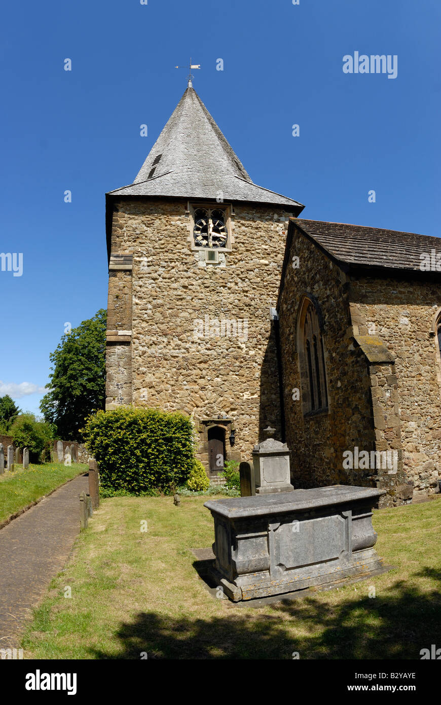 Westerham Church, Kent Stock Photo Alamy