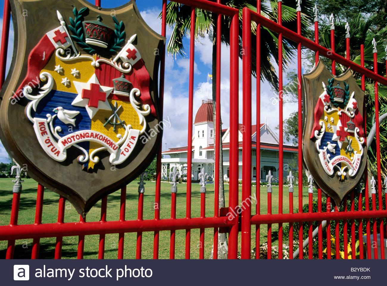 oceania, tonga, tongatapu, nuku'alofa, the royal palace Stock Photo