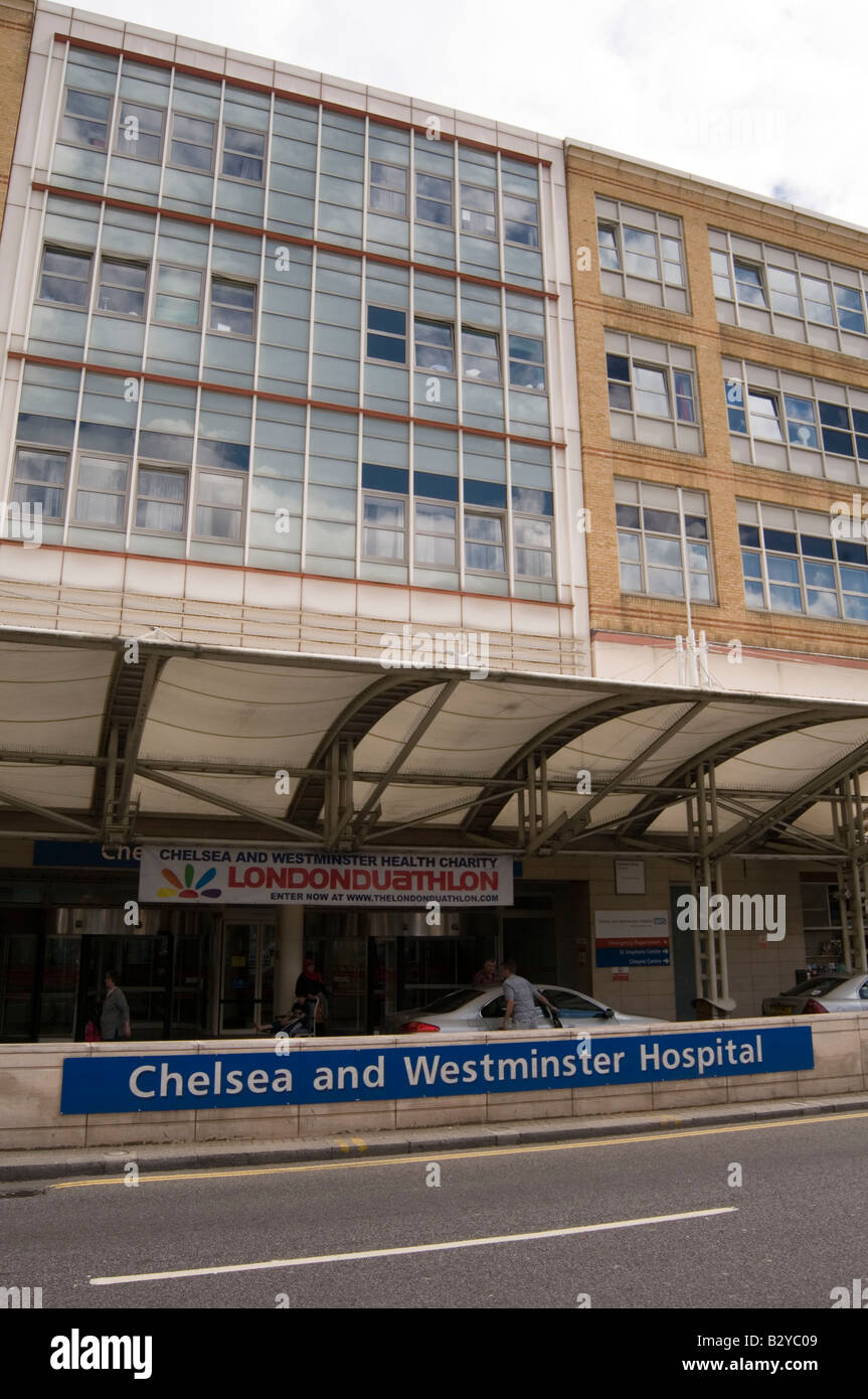 chelsea and westminster hospital london nhs health Stock Photo Alamy