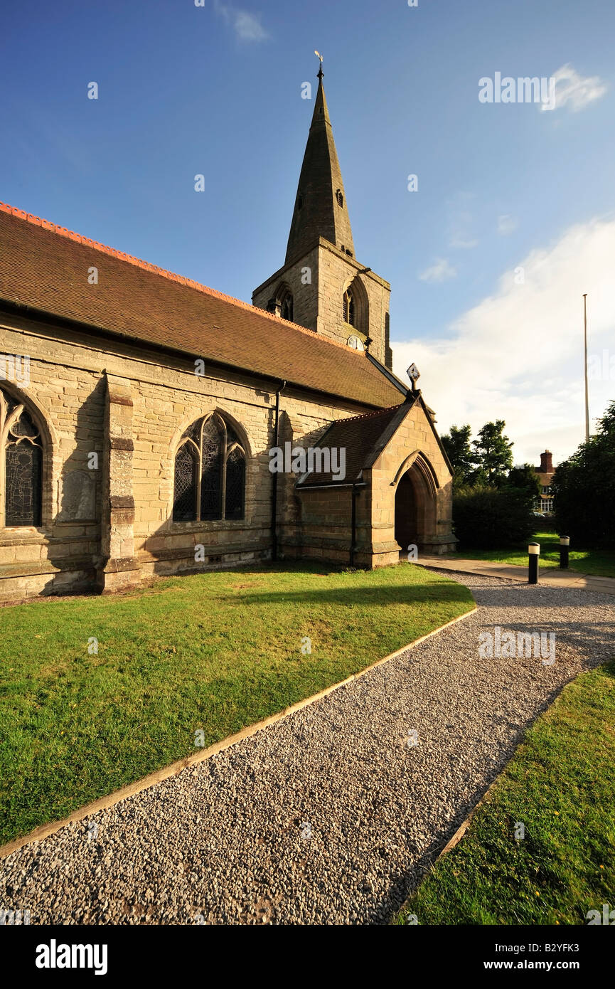 tanworth in arden village church Stock Photo Alamy