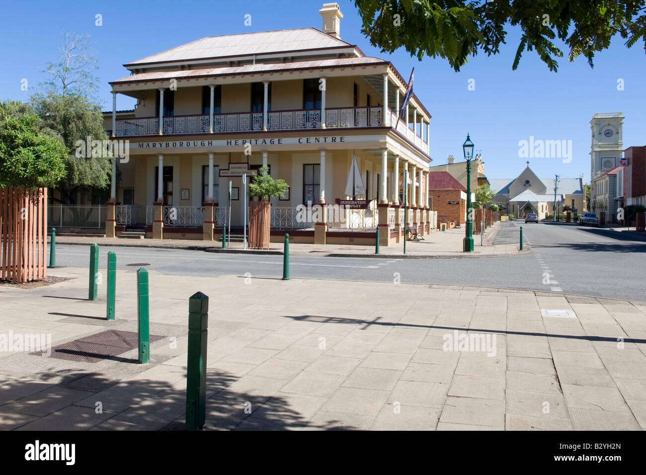 The former Bank of New South Wales, Maryborough, Queensland Stock Photo