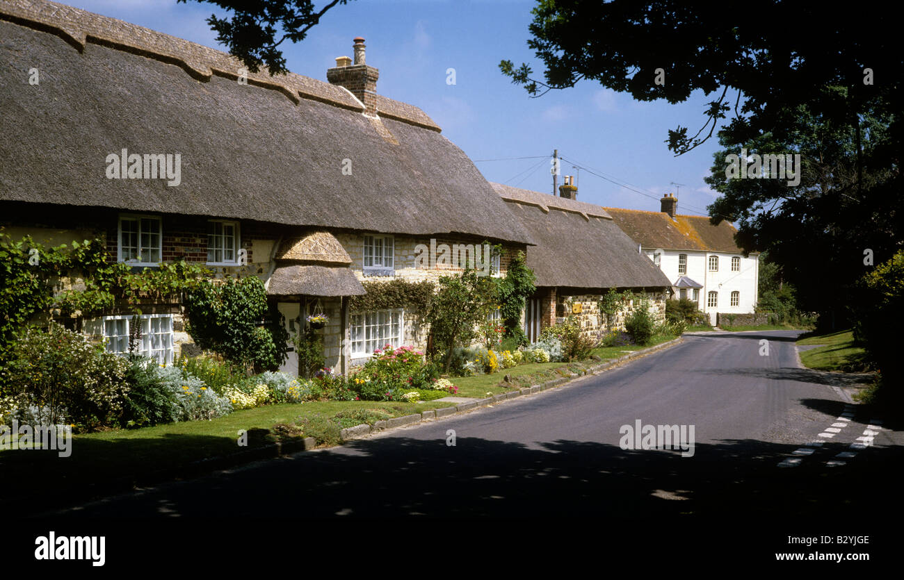 UK England Dorset Coombe Keynes village Stock Photo Alamy