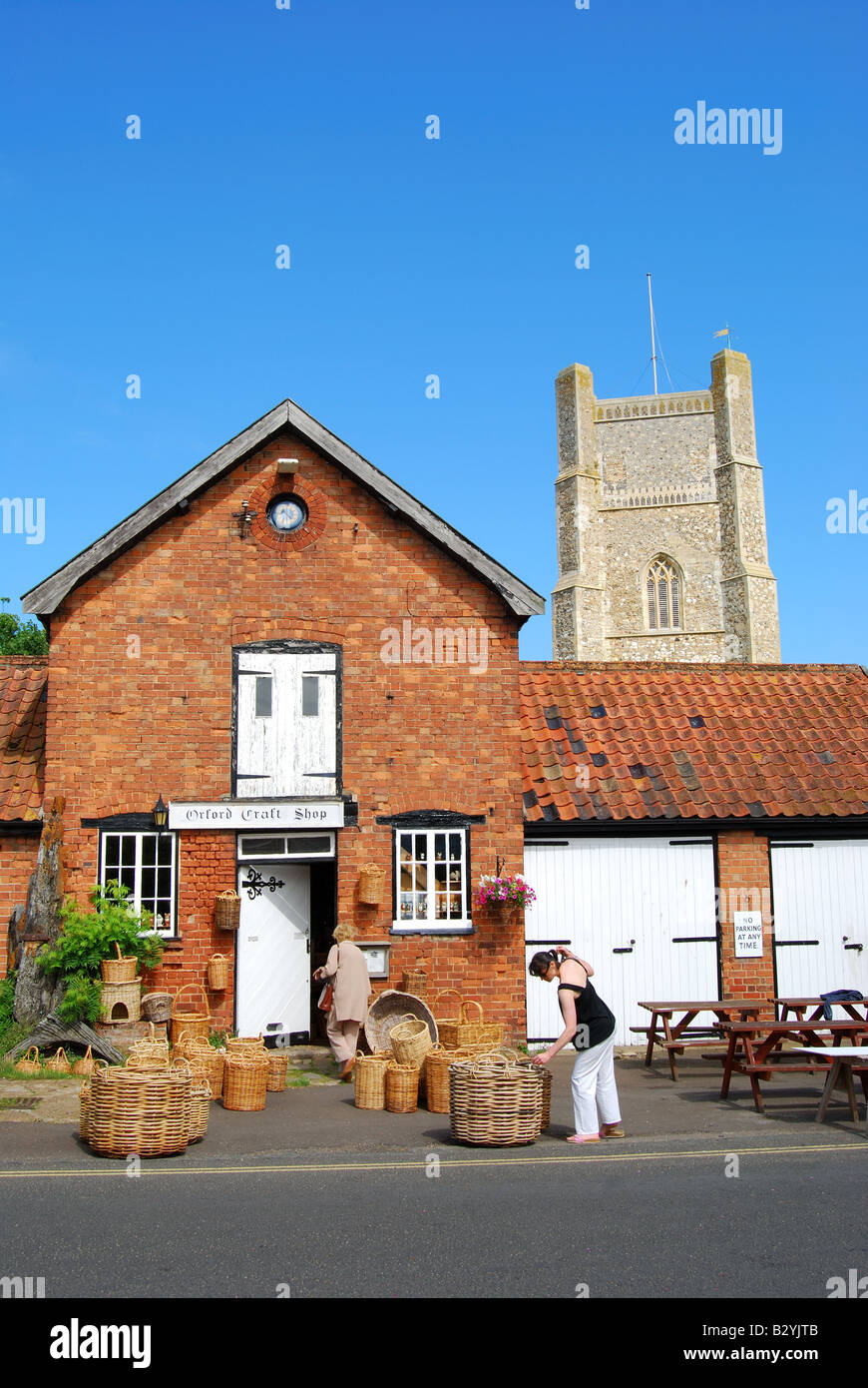 Arts & Crafts shop, Orford, Suffolk, England, United Kingdom Stock