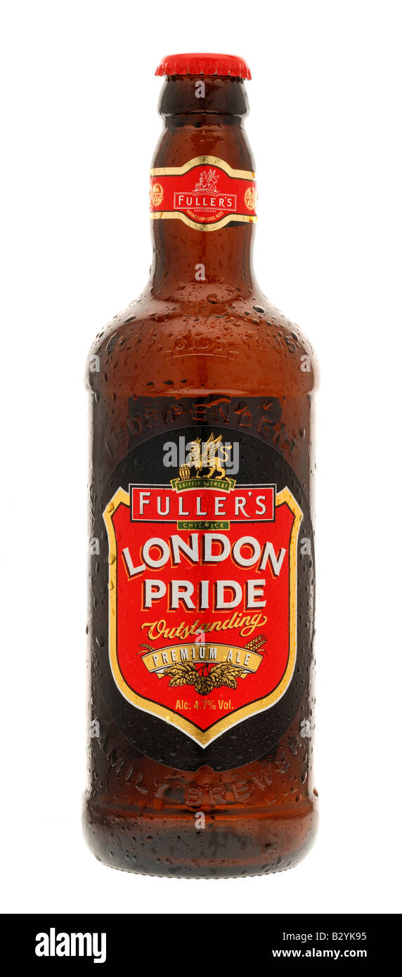 London pride ale beer alcohol bottle hires stock photography and