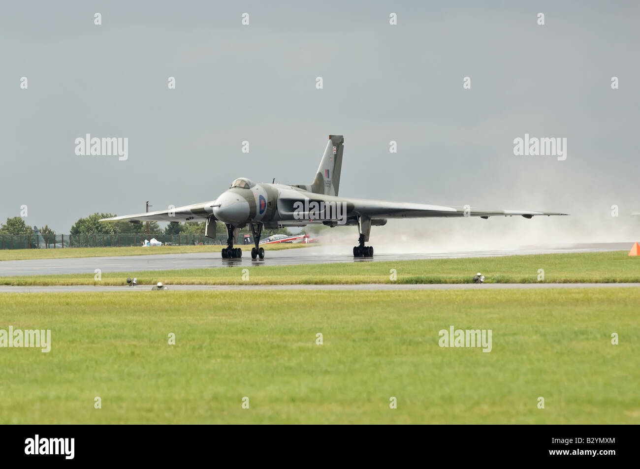 Avro Vulcan at RAF Waddington Stock Photo