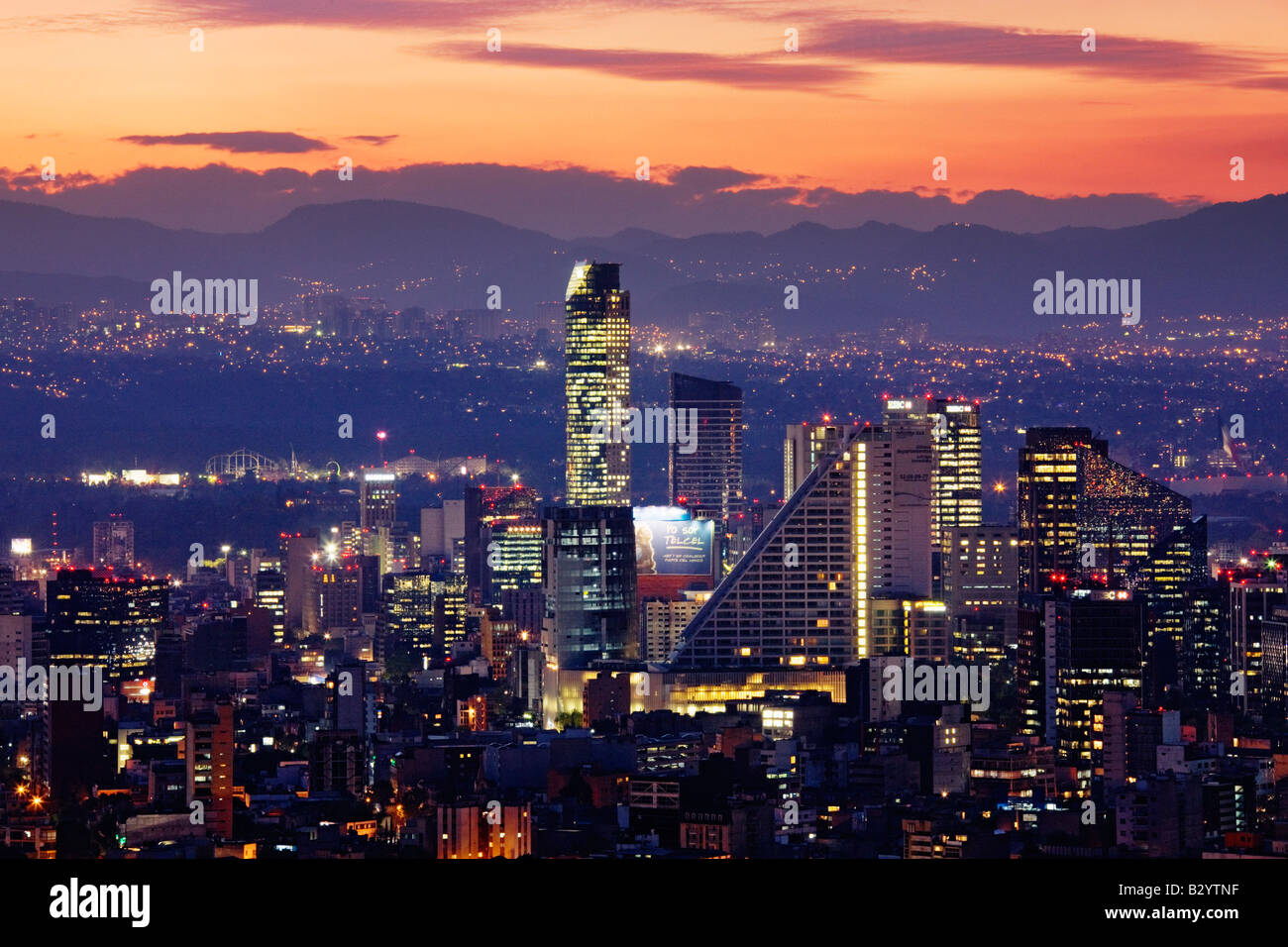 Overview of Mexico City, Mexico Stock Photo Alamy