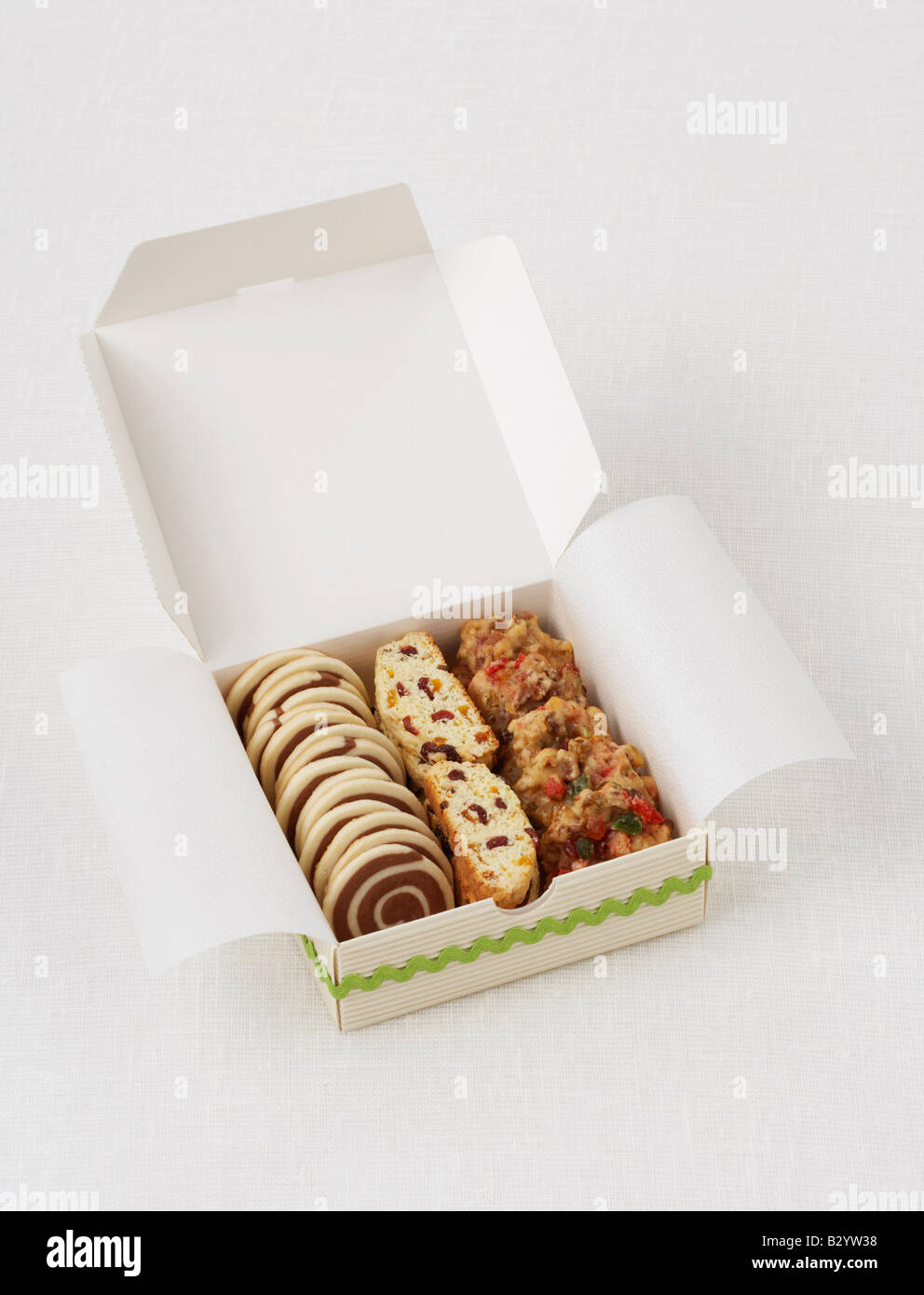 Box of Cookies Stock Photo Alamy