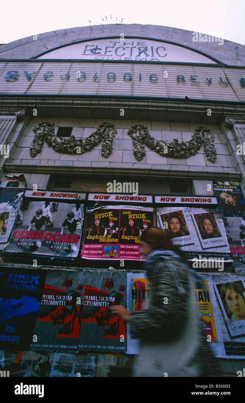 A cinema theatre in London. Stock Photo