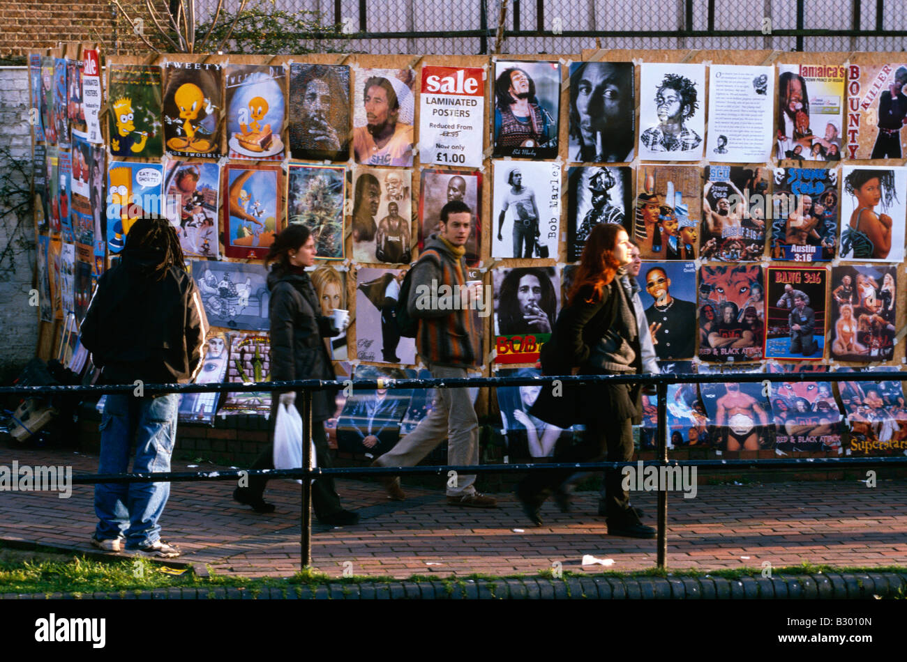 London posters wall hi-res stock photography and images - Alamy