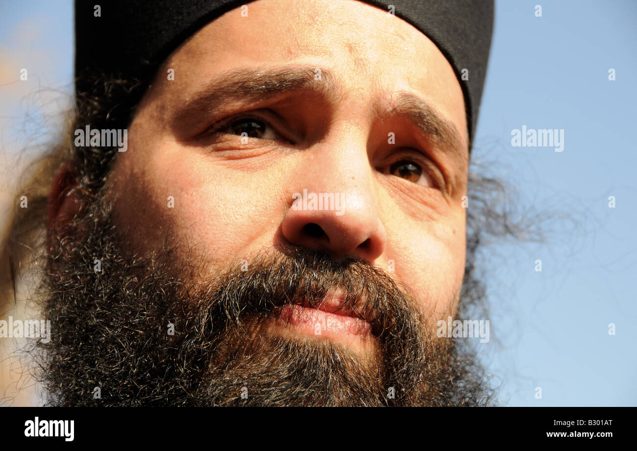 Orthodox monk portrait hires stock photography and images Alamy
