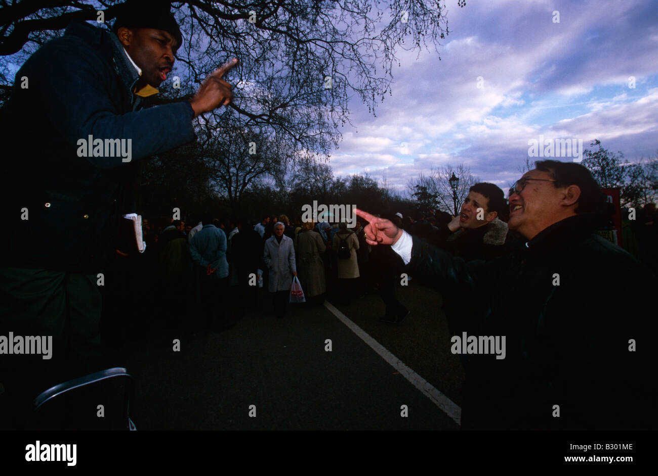 The Speakers' Corner in Hyde Park, London Stock Photo Alamy