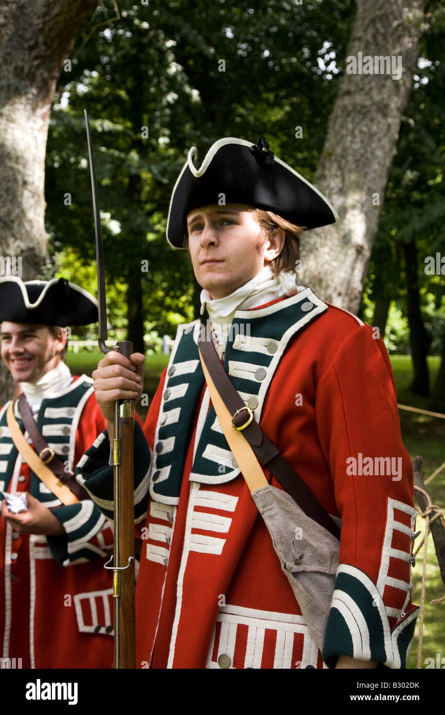 British Redcoat 18th Century High Resolution Stock Photography and Images -  Alamy