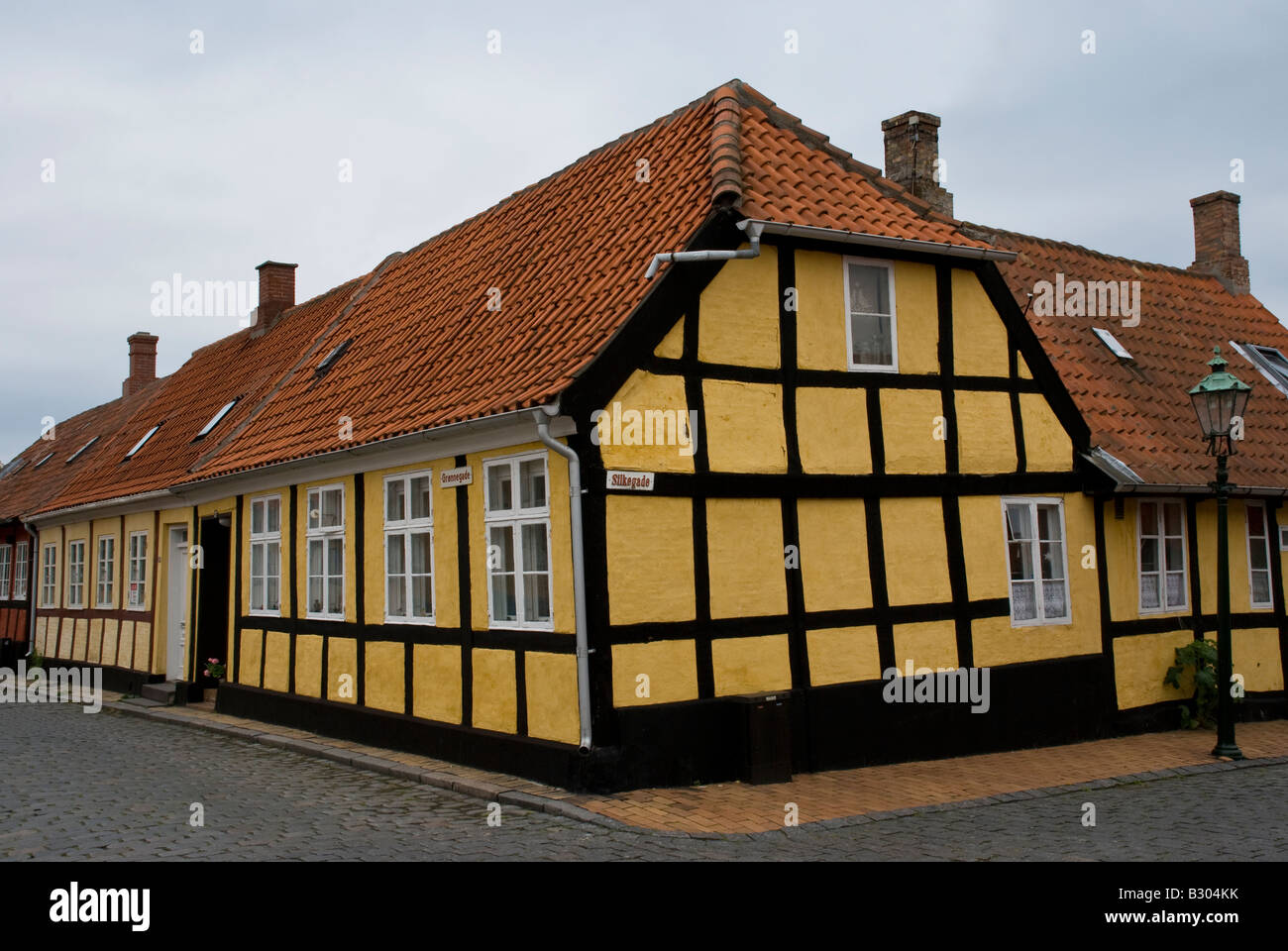 House Ronne Bornholm Denmark Stock Photo Alamy