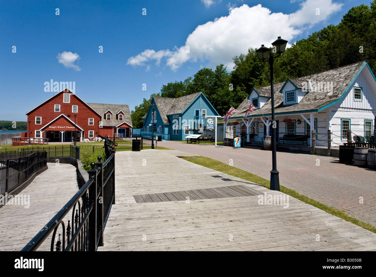 The King's Wharf Theatre at Ontario, Canada Stock
