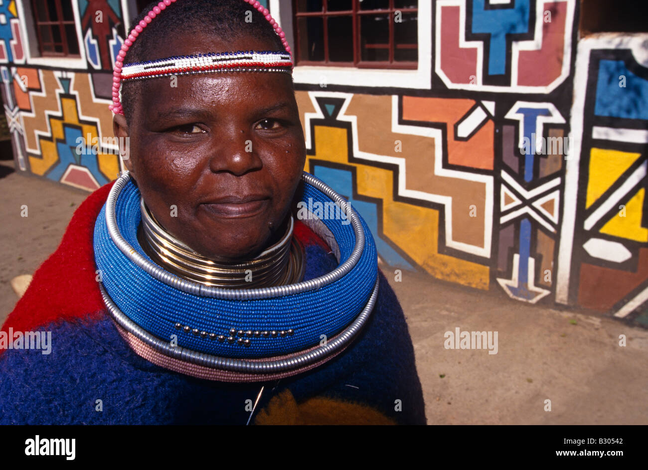 Ndebele Ethnic Woman In South Africa Stock Photo Alamy ndebele-ethnic-woman-in-south-africa-stock-photo-alamy