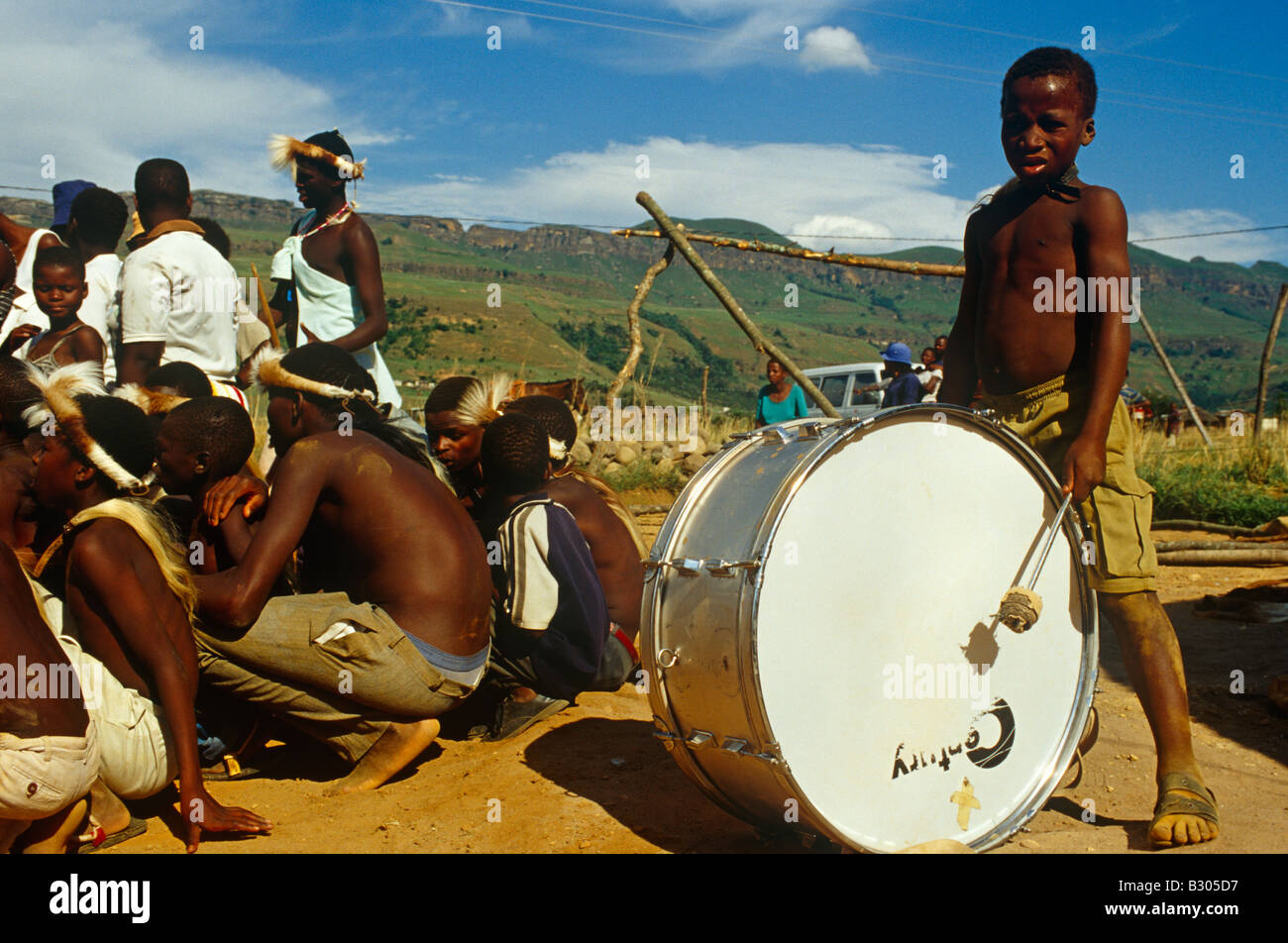 Zulu Drum Stock Photos & Zulu Drum Stock Images Alamy