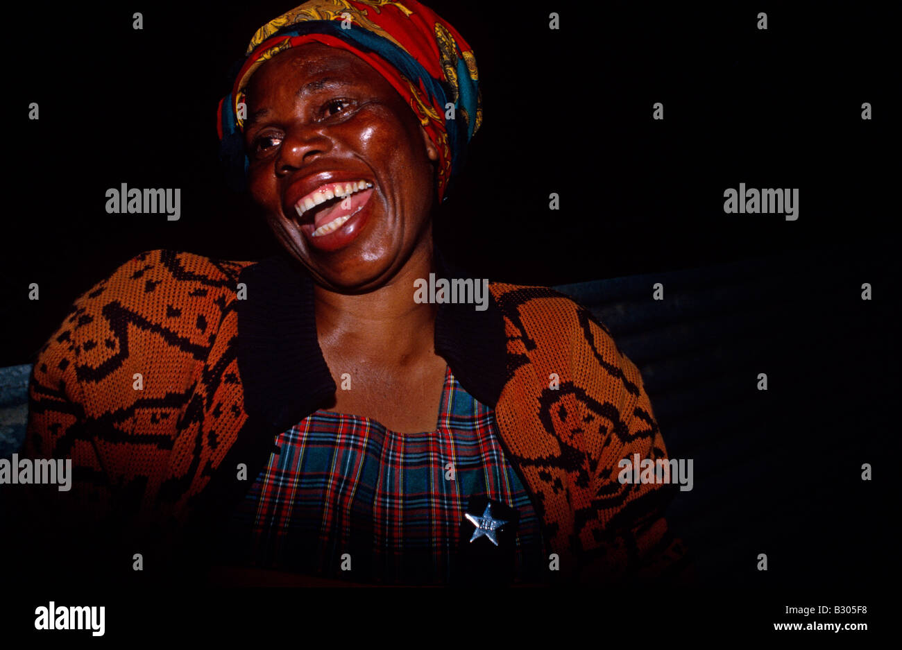 African woman laughing hi-res stock photography and images - Alamy