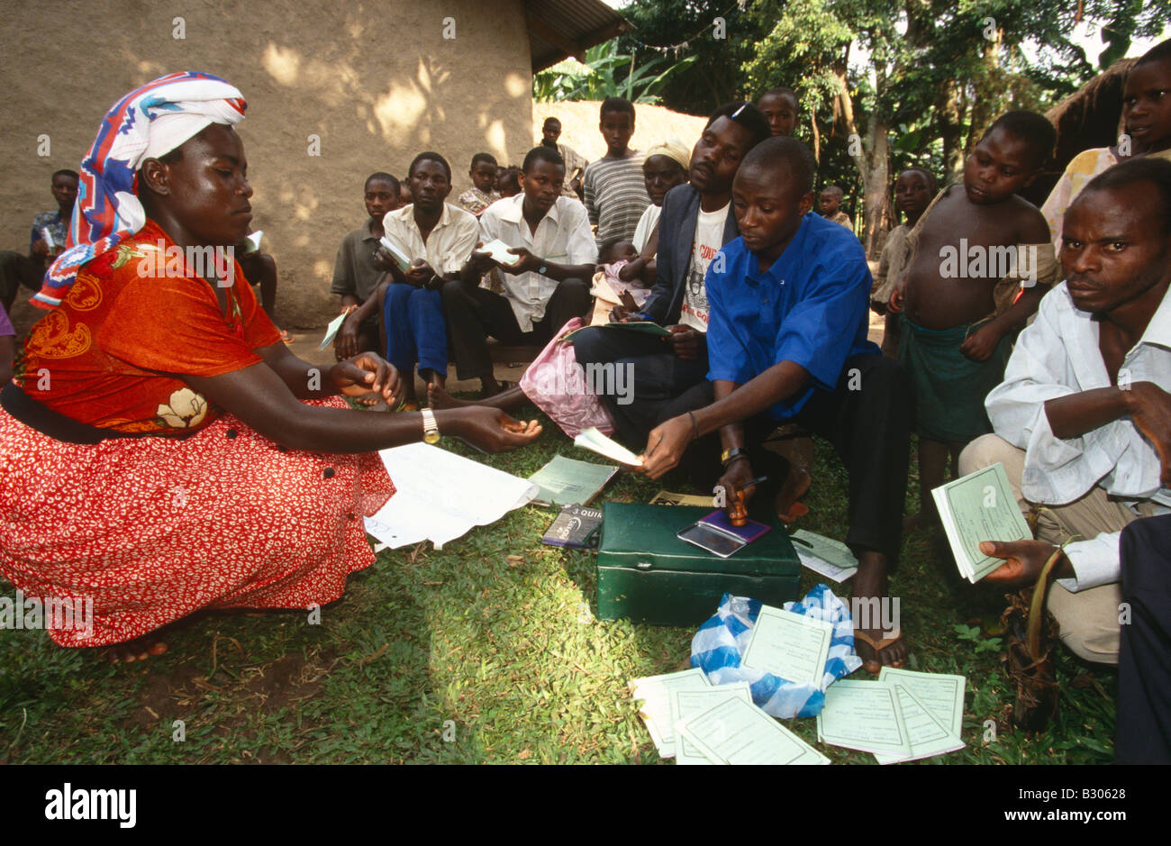 A community empowerment project at a village in Uganda Stock Photo Alamy