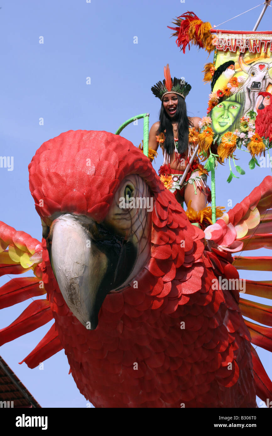 Brazil dance dancer at the boi bumba show parintins carnival, Brazil