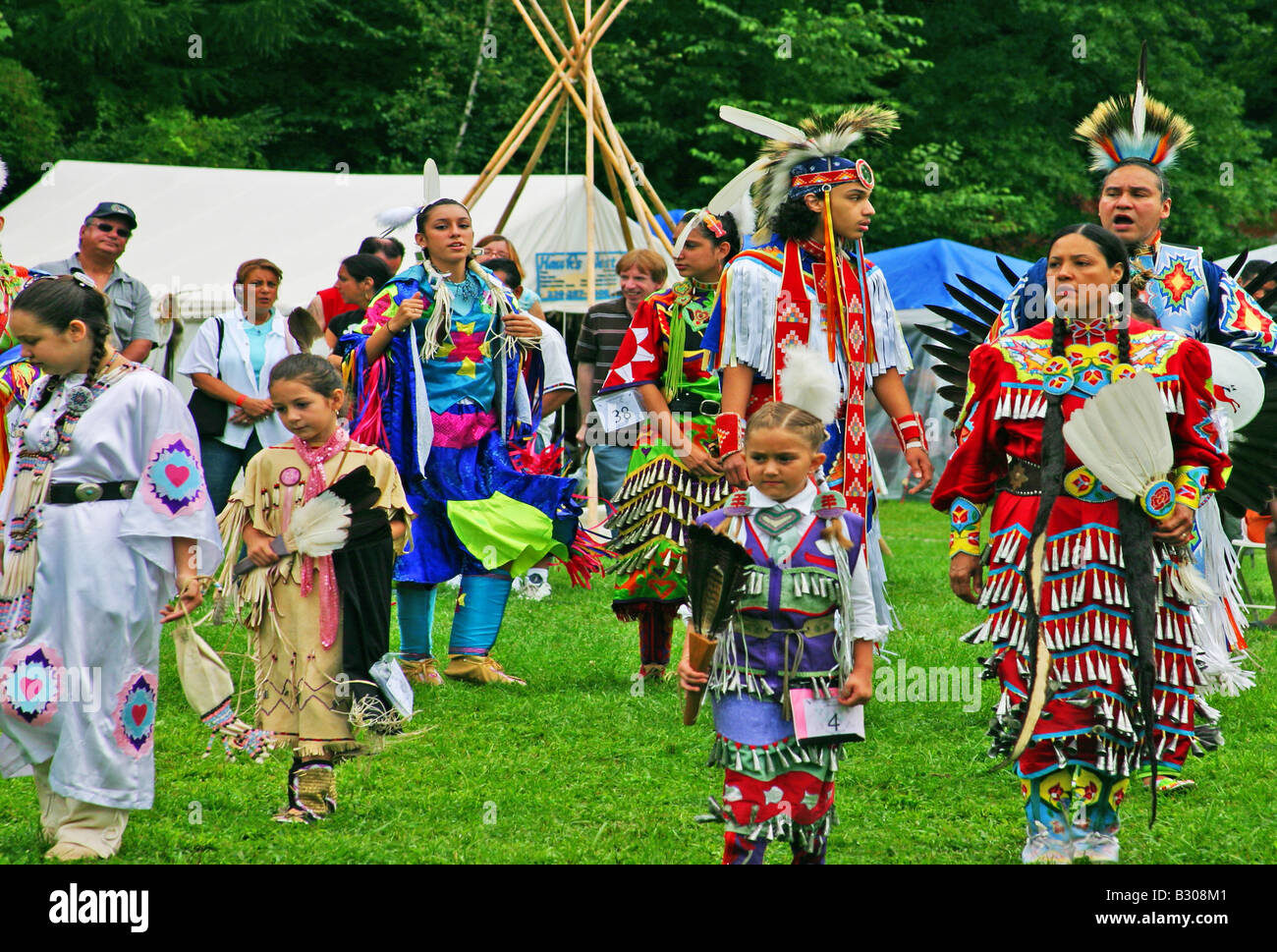 Native American Heritage Festival, Bear Mountain, NY Stock Photo