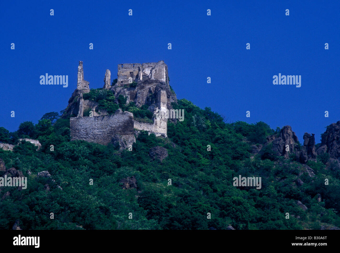 Durnstein Castle, Richard the Lionheart, imprisoned, town of Durnstein