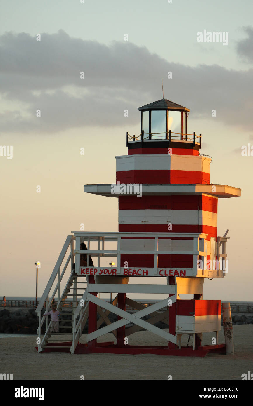 lighthouse miami beach Stock Photo Alamy