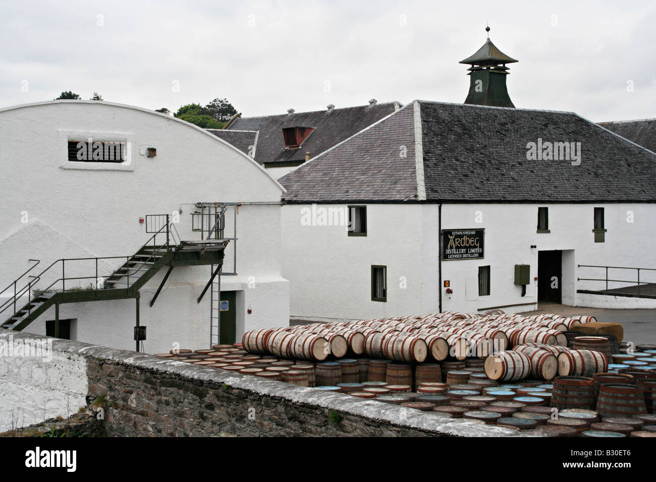 ardbeg scotch whisky distillery isle of islay scotland Stock Photo Alamy