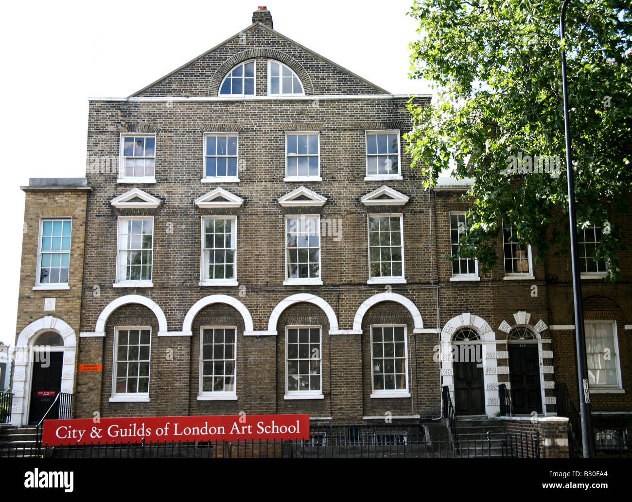 City & Guilds of London Art School in Kennington, London Stock Photo