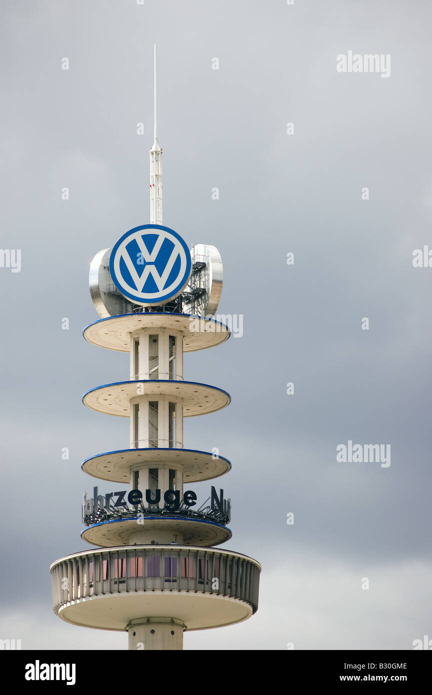 VW Tower in Hanover Stock Photo Alamy