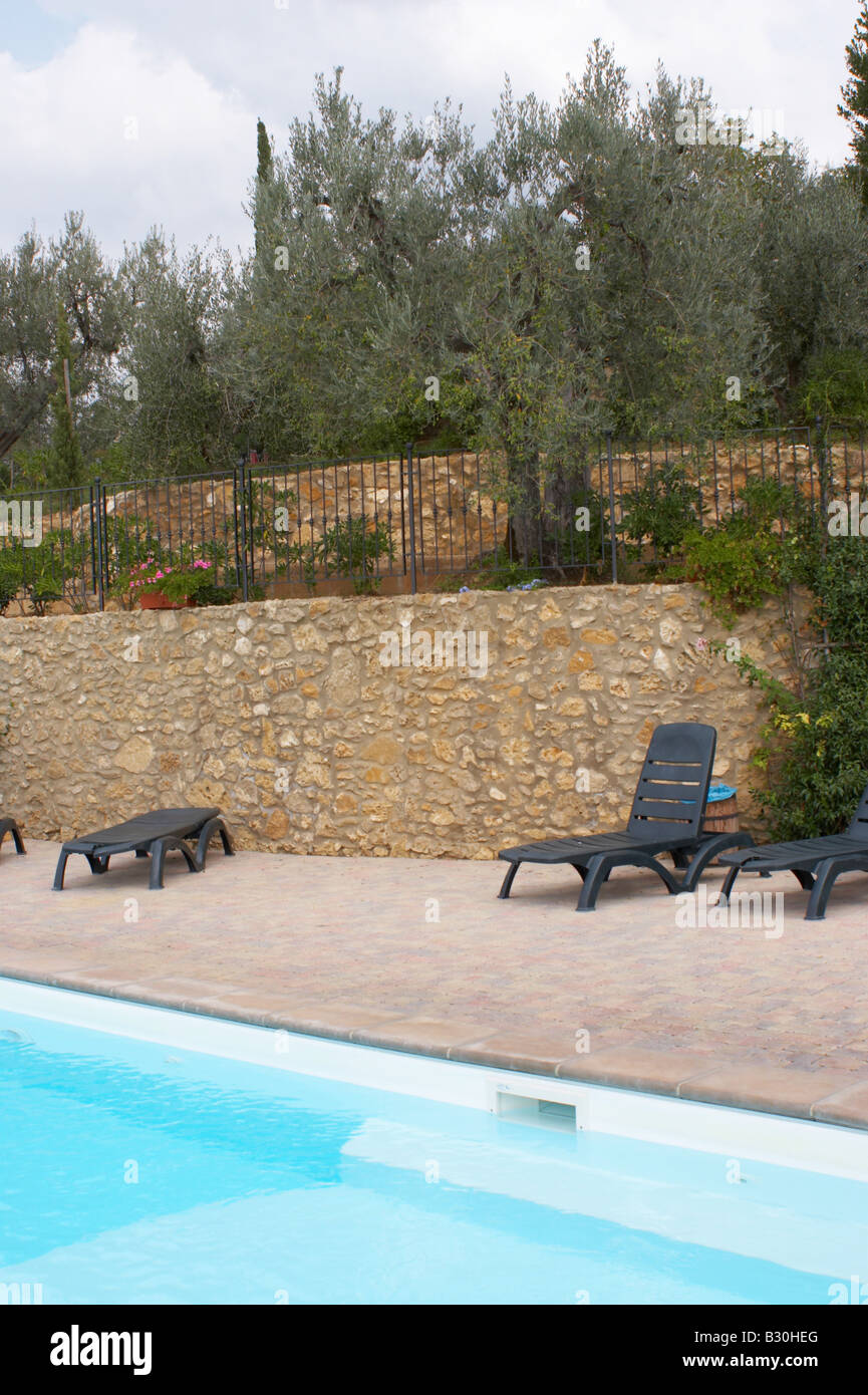 Tuscany House Stock Photo